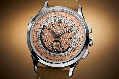 patek philippe world time flyback chronograph
